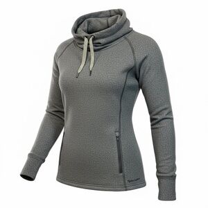 Noble Outfitters® Women's Godiva Cowl Funnel-Neck Pullover w Zip Pockets